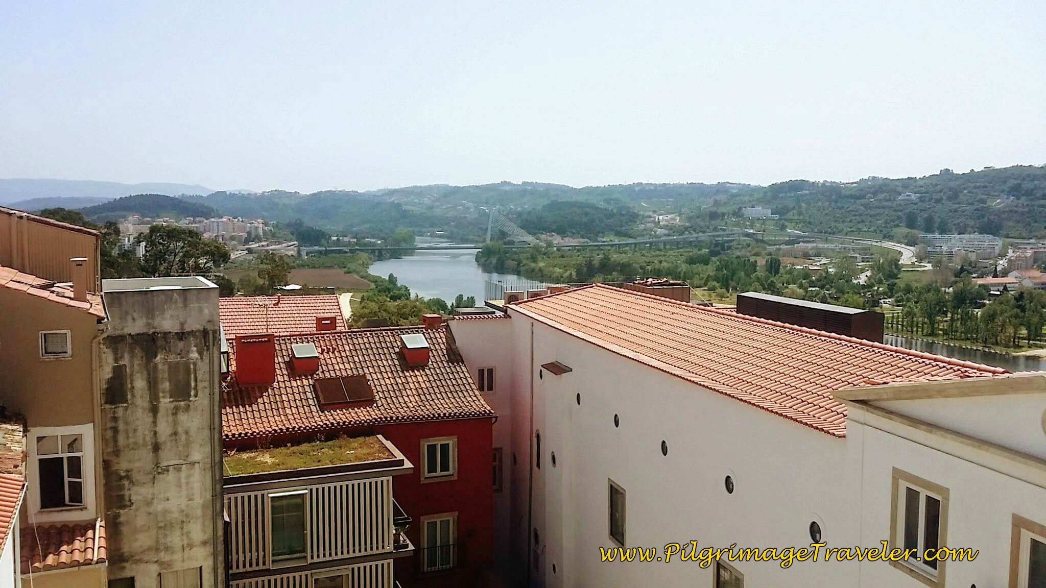 View Westward from the Escadas de Minerva, University of Coimbra