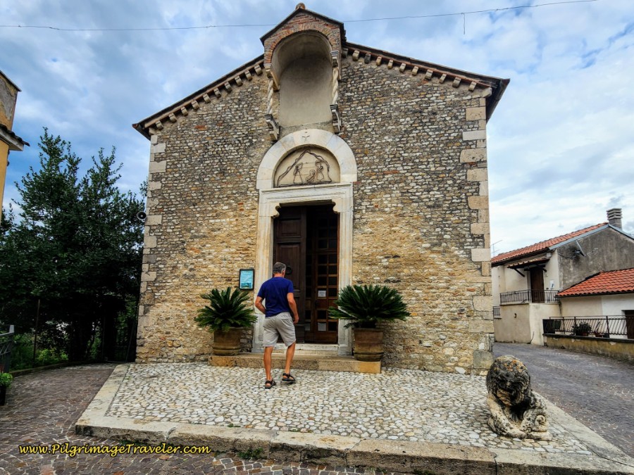 Way of St. Francis: Day Twenty, Poggio San Lorenzo to Ponticelli - Chiesa di Santa Maria del Colle