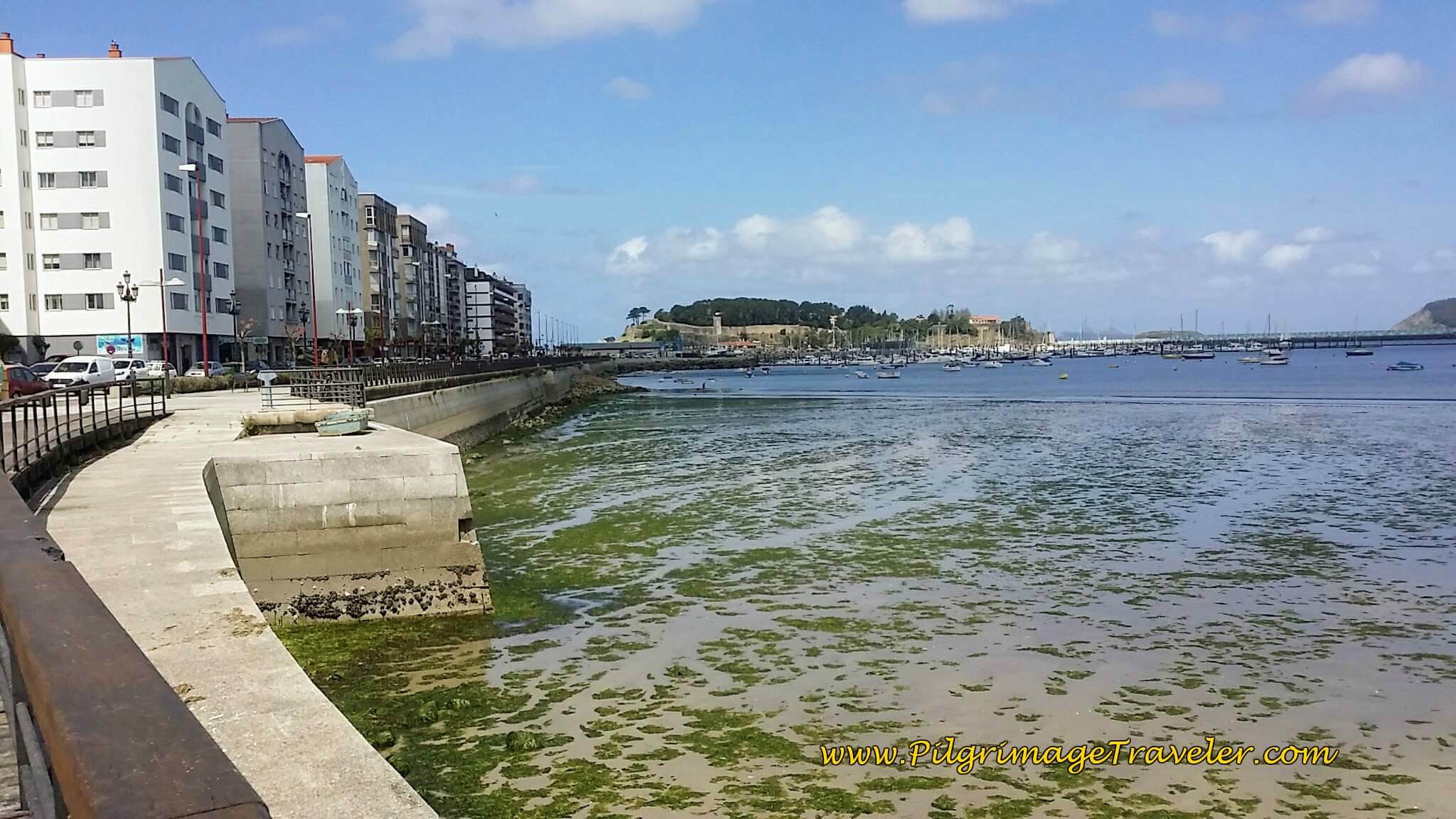 Bay of Baiona on day twenty, Camino Portugués da Costa