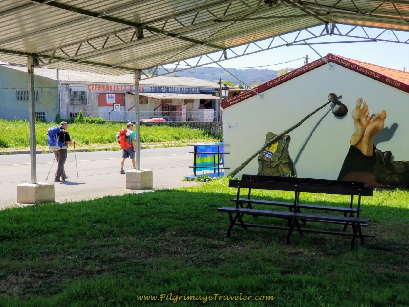 Arrive at the Albergue de Peregrinos de Presedo on day five of the English Way