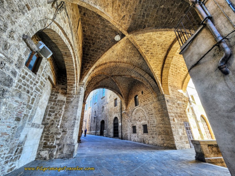 Way of St. Francis: Day Eighteen, Poggio Bustone to Rieti - Double Archways of the Via Cintia