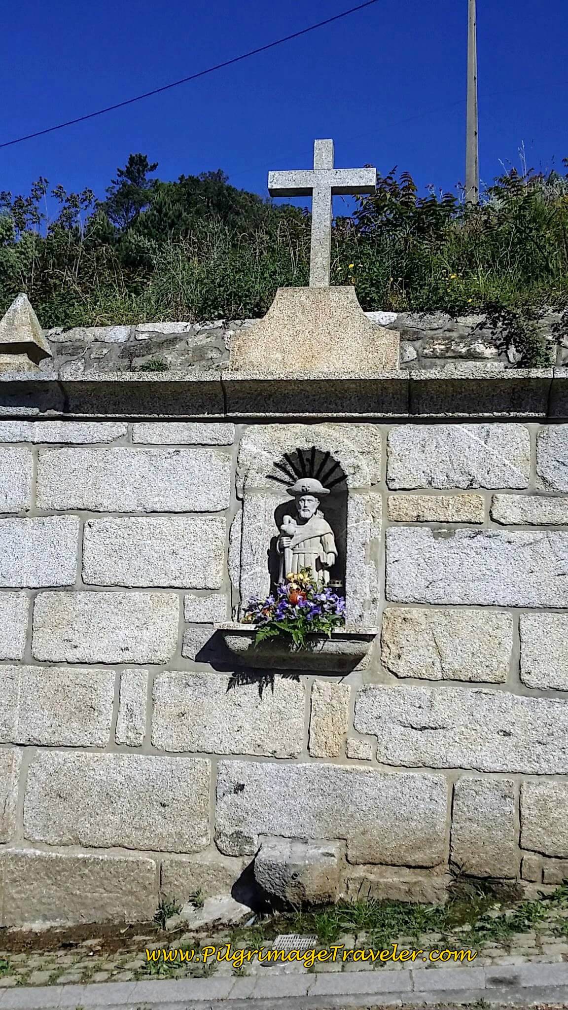 The Niche to Santiago on day Seventeen of the Camino Portugués