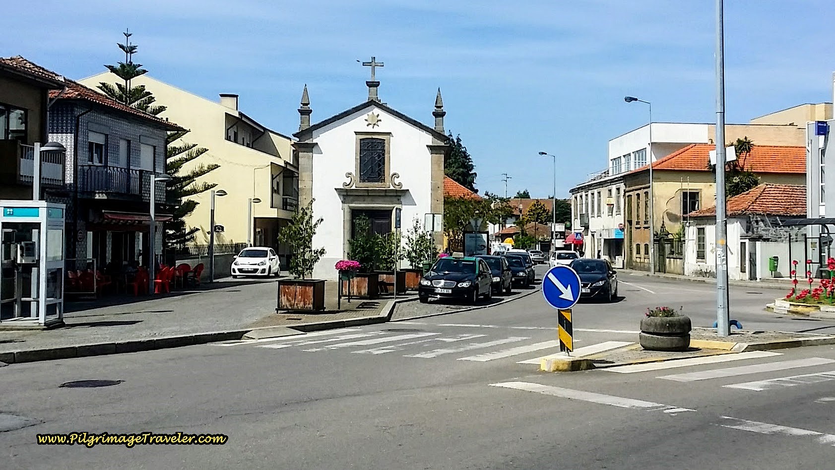 In the Center of Grijó Turn Right at Capela on the Rua da Guarda