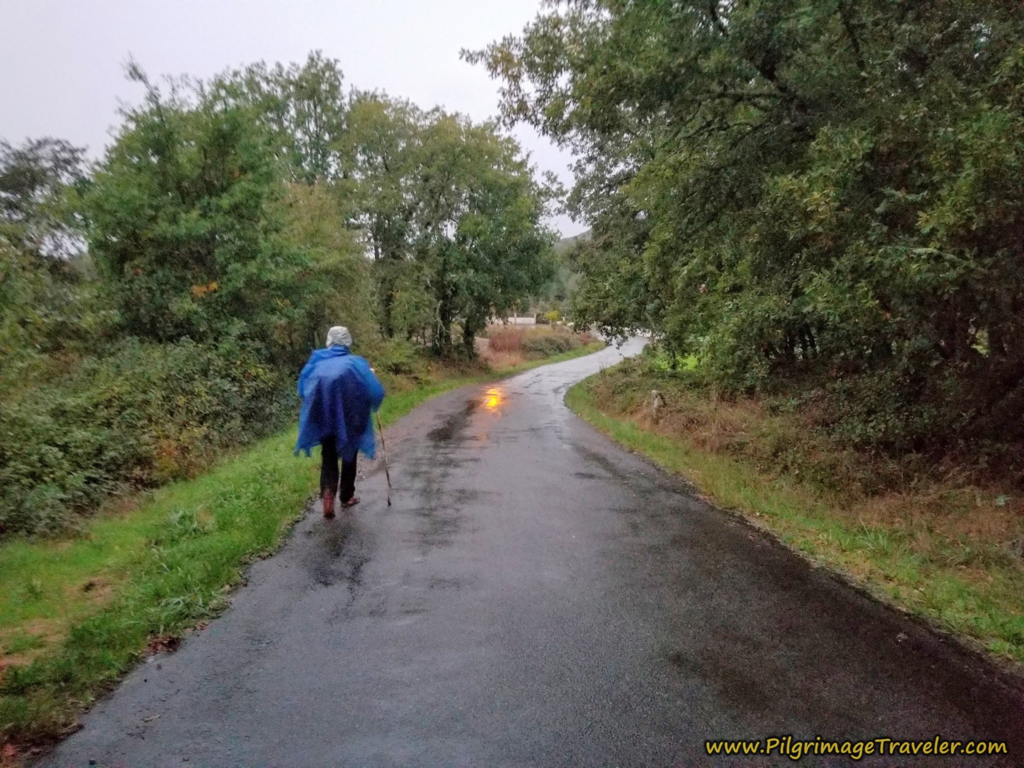 Boveda Ahead, Camino Sanabrés, Vilar de Barrio to Xunqueira de Ambía