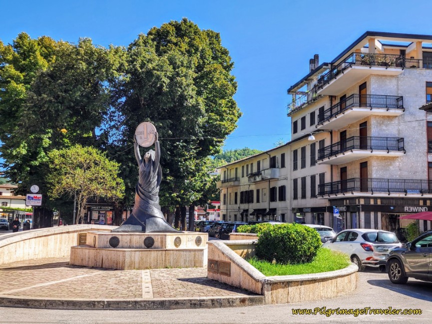 Way of St. Francis: Day Nineteen, Rieti to Poggio San Lorenzo - Monumento alla Lira