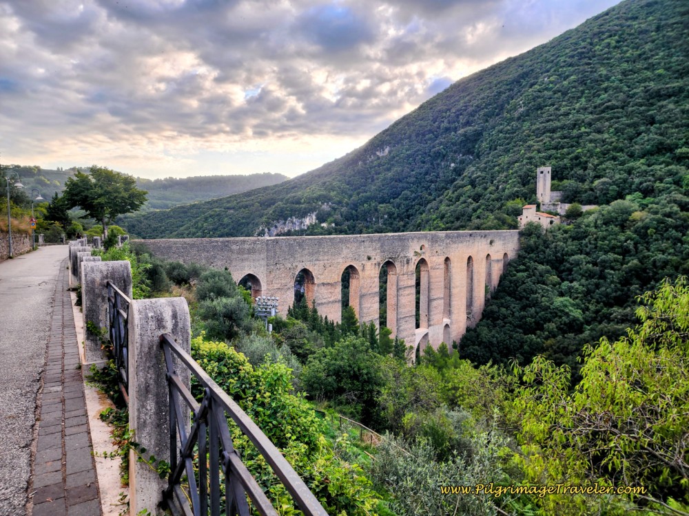 Way of St. Francis: Day Fifteen, Spoleto to Macenano - Ponte Delle Torri Ahead