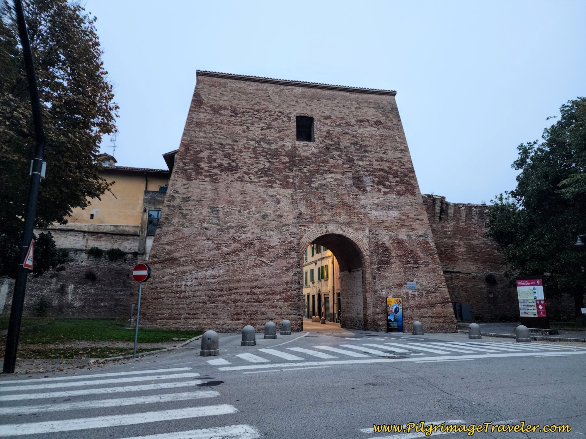 Outside View of Southern Medieval Gate, Città di Castello Outside View of Southern Medieval Gate, Città di Castello
