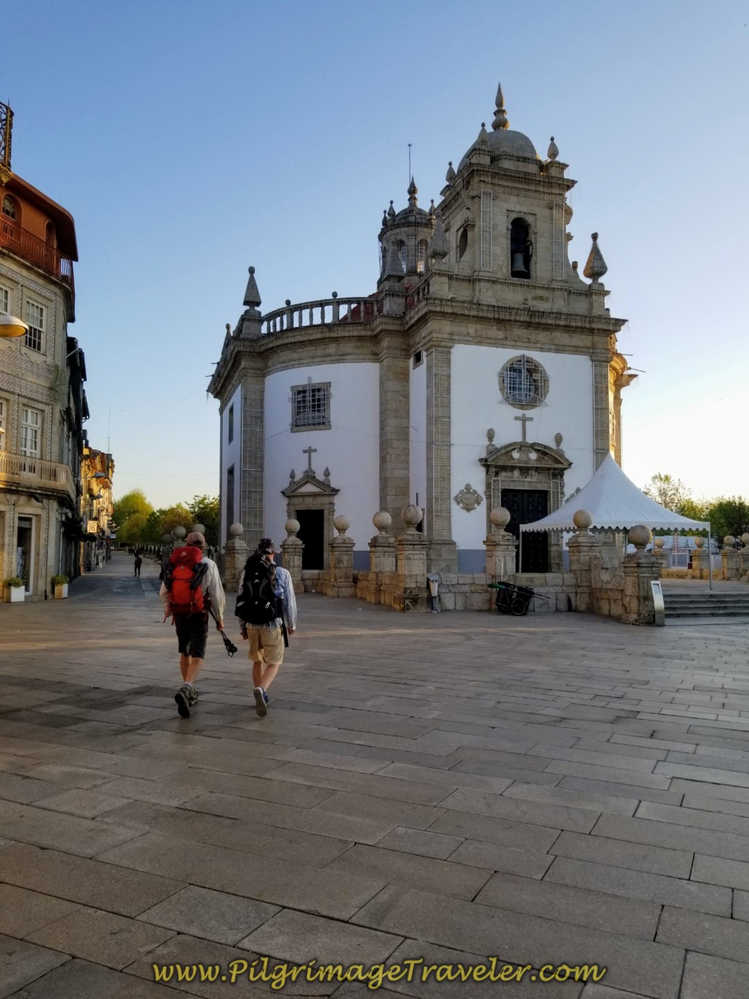 Templo do Senhor Bom Jesus da Cruz in Barcelos on day seventeen on the Central Route of the Camino Portugués