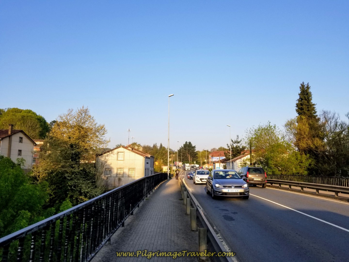 Day Eight of the Camino Inglés Crosses the Río Tambre Day Eight of the Camino Inglés Crosses the Río Tambre