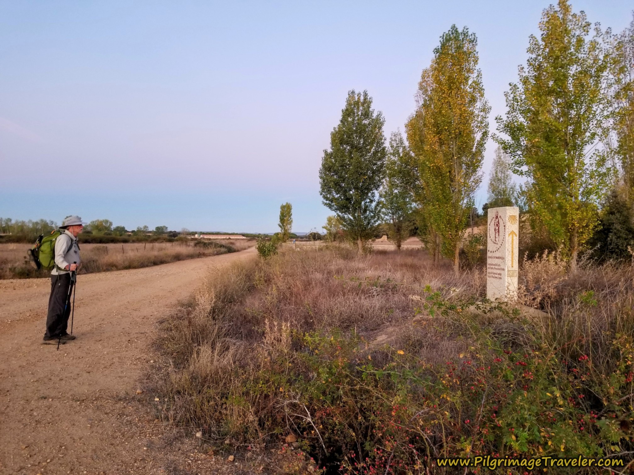 First Oldest Santiago Pilgrim Waymark