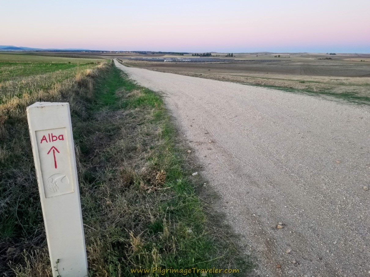 Open Road Toward Rivillo de Barajas