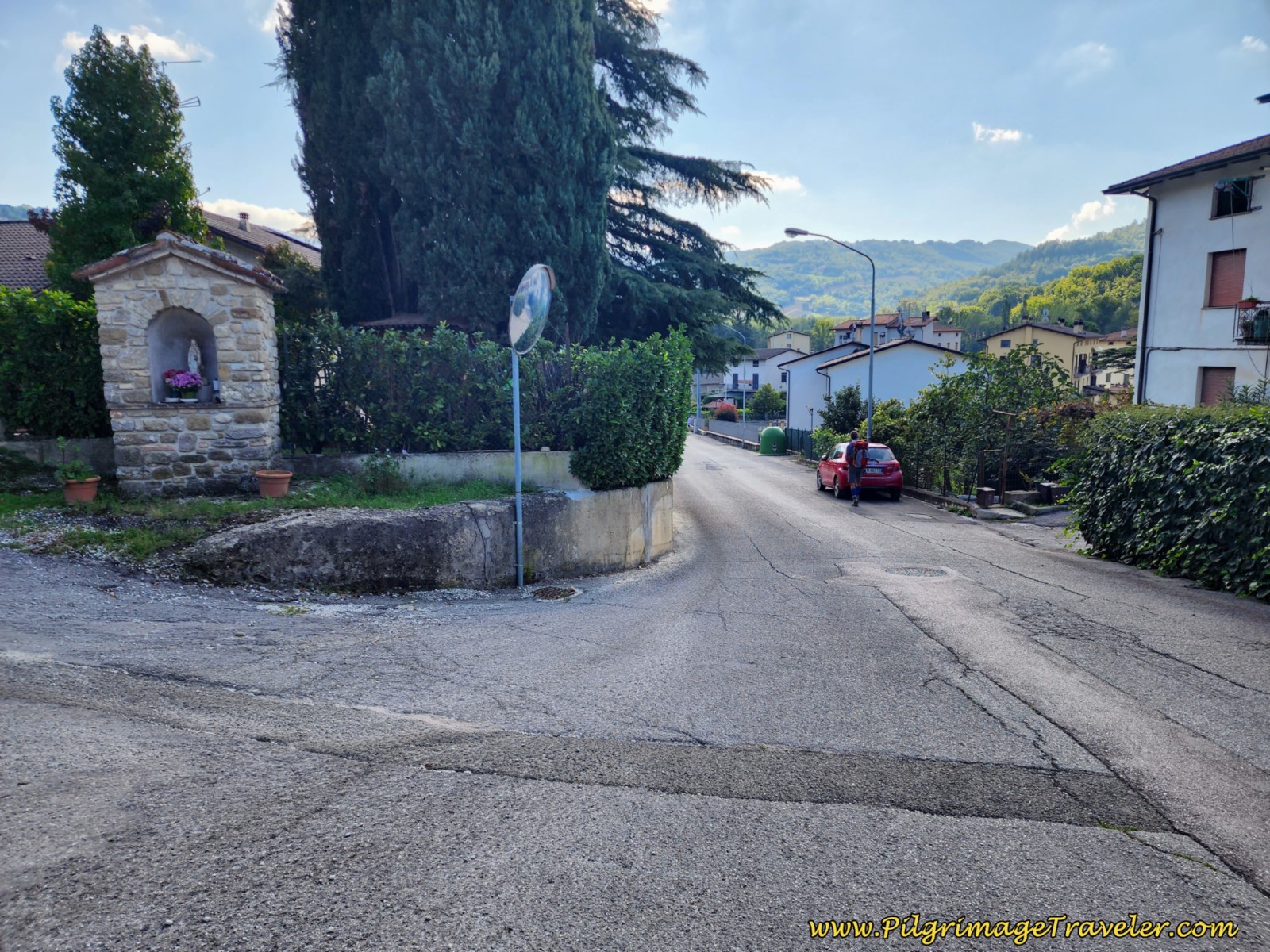 Pass This Shrine Along the Via Osteria Pass This Shrine Along the Via Osteria