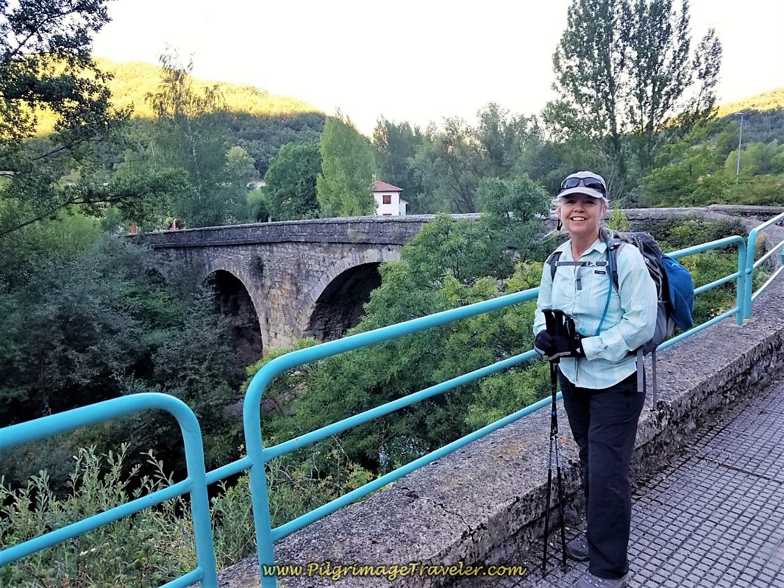 Elle at Historic Puente de Alba