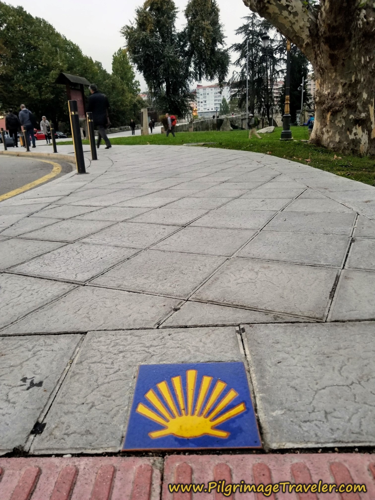 Street Waymark by the College, Before the Roman Bridge