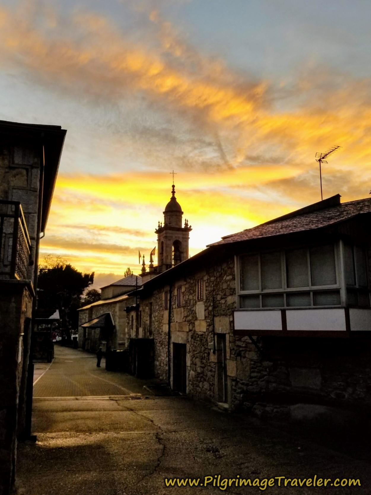 Glorious Sunrise Over Lubián