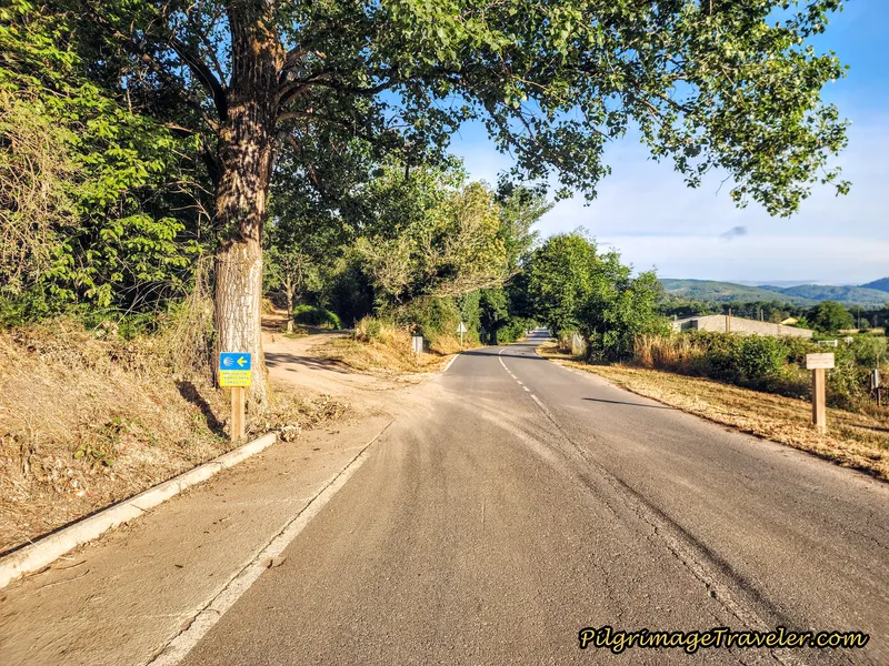 Turn Left Toward Soutelo Verde