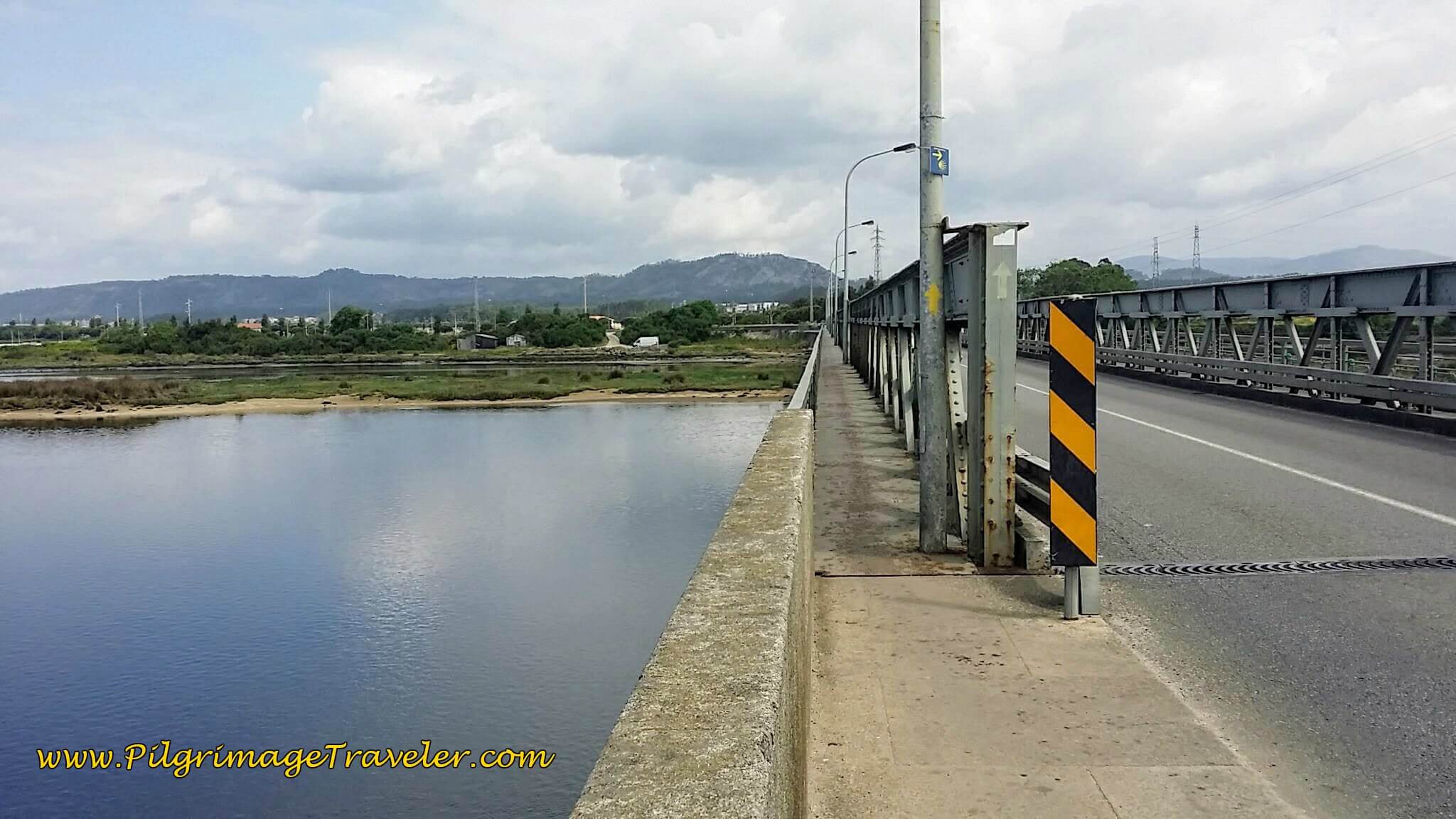 Bridge Over the Rio Cávado on day sixteen of the Portuguese Way on the Coastal Route