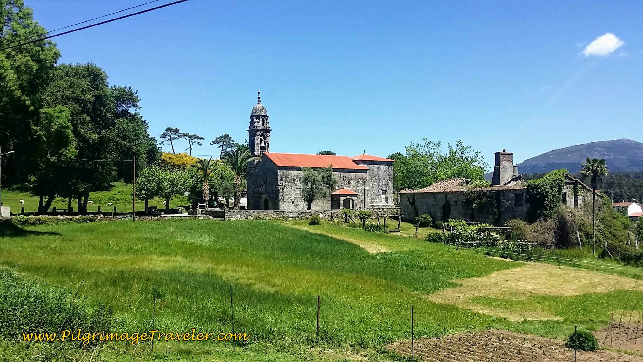 Iglesia de Santa Mariña on day twenty-three, Camino Portugués