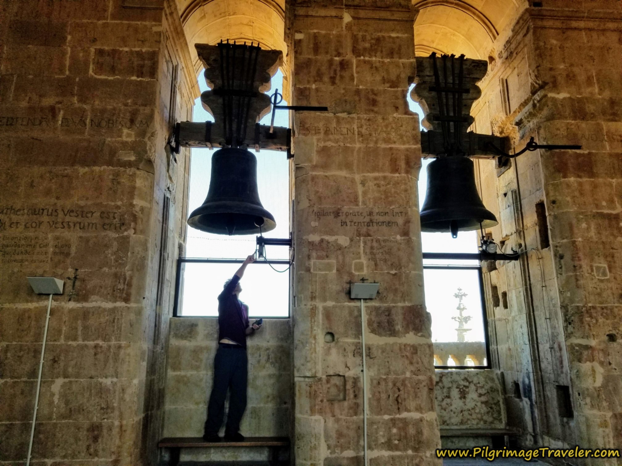 Inside Bell Tower, Old Cathedral, Salamanca Inside Bell Tower, Old Cathedral, Salamanca