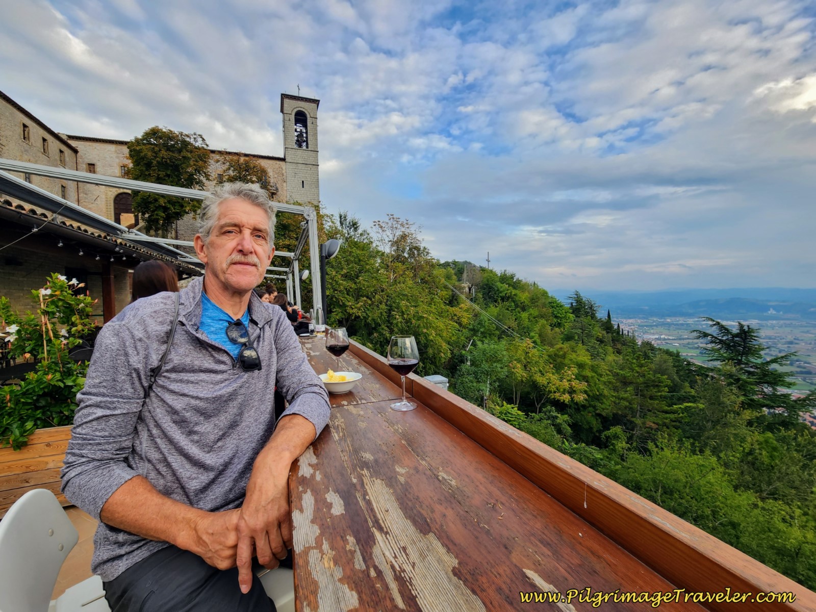 Taking in the Views at the Bar La Cia