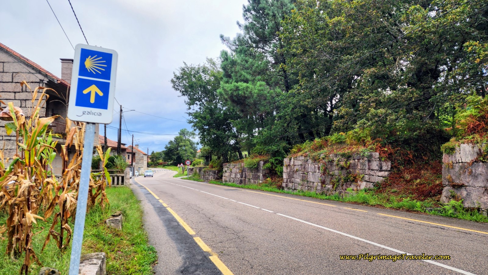 Along the EP-0002 Towards Pontevedra