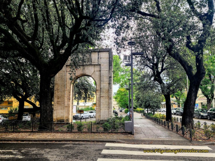 Way of St. Francis: Day Twenty-One, Ponticelli to Monterotondo - Arco di Fausto Cecconi
