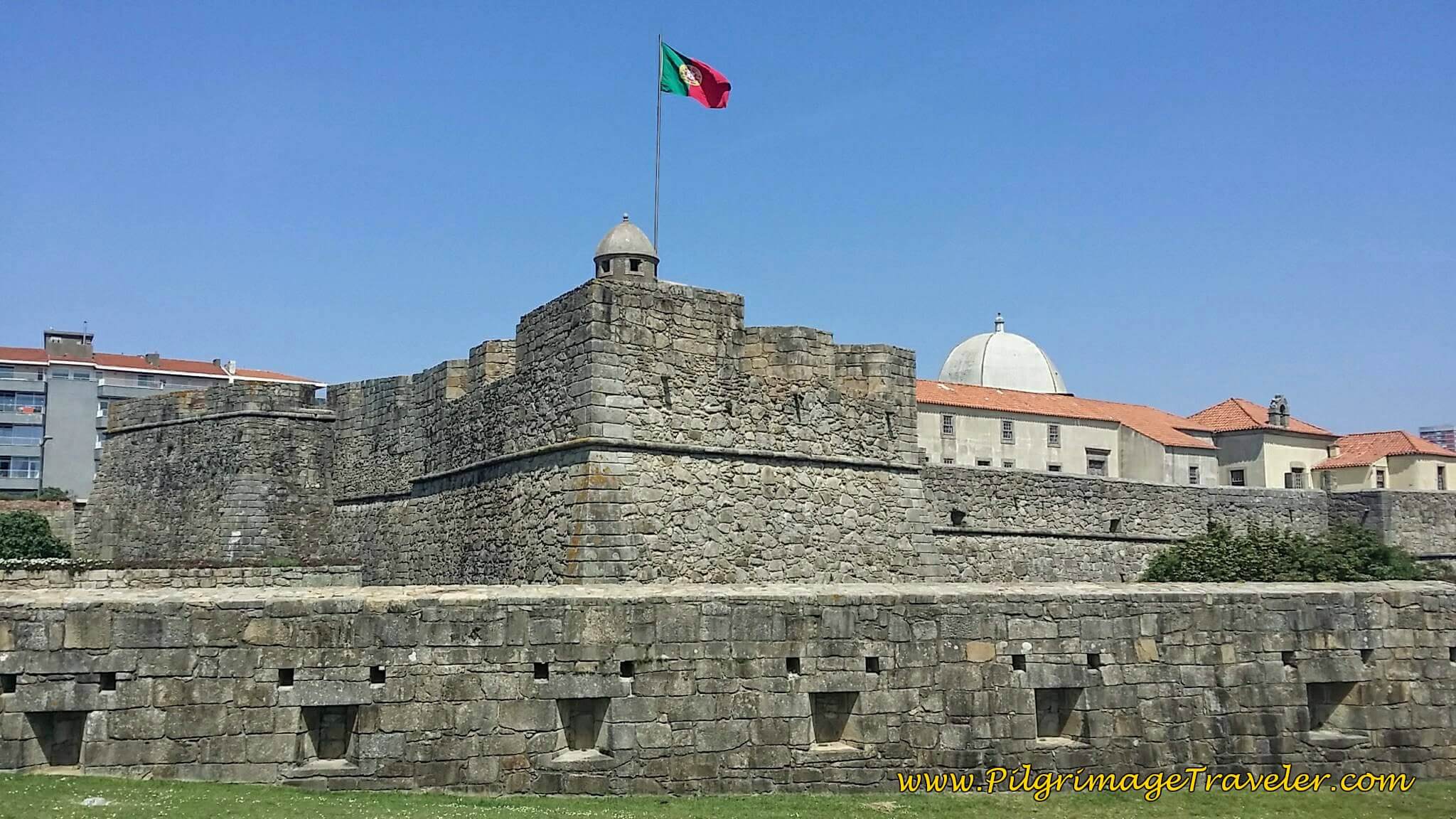 Fortaleza de São João da Foz in Porto, Portugal