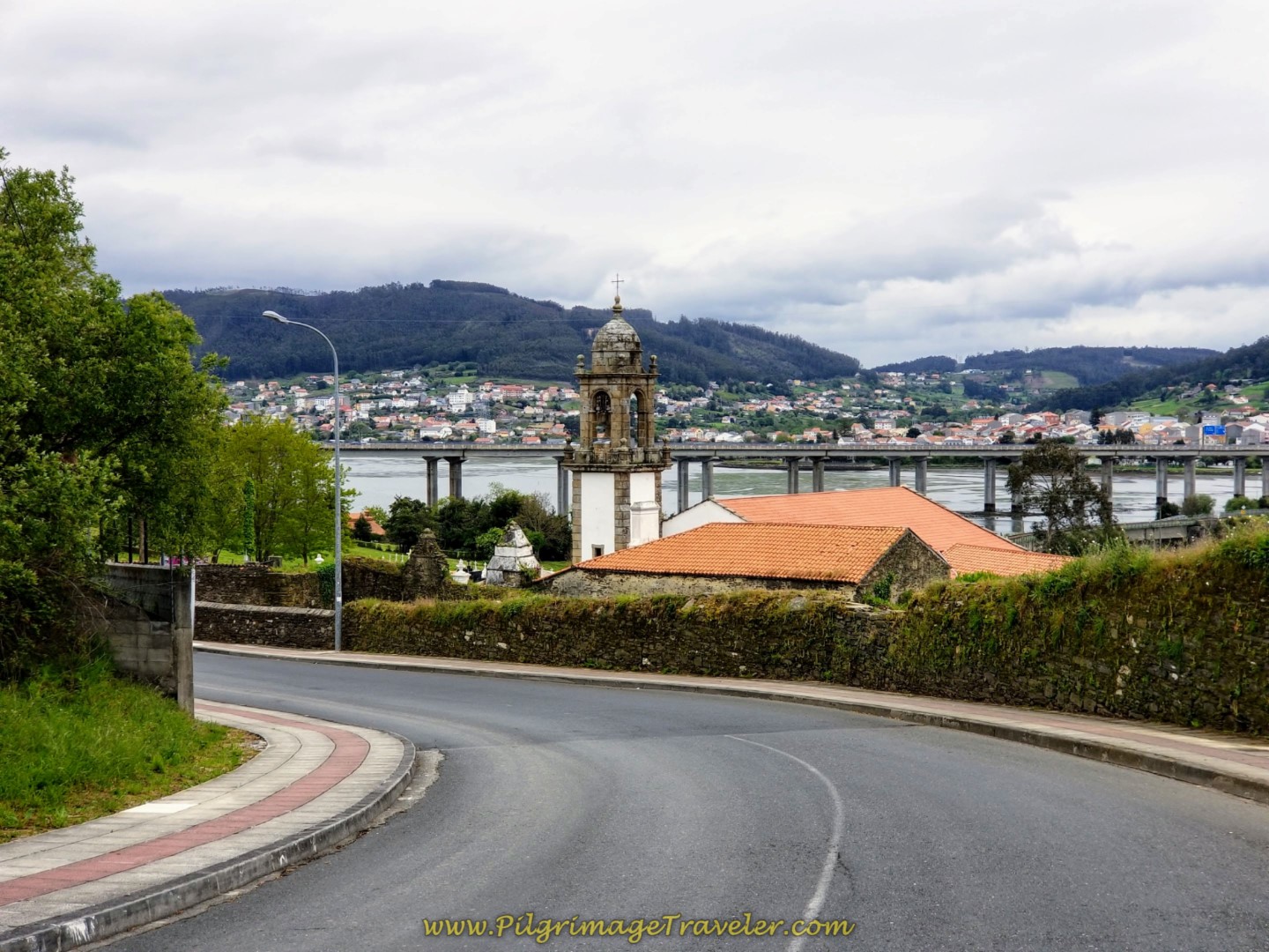 Monasterio de San Martiño de Xubia on day one of the English Way