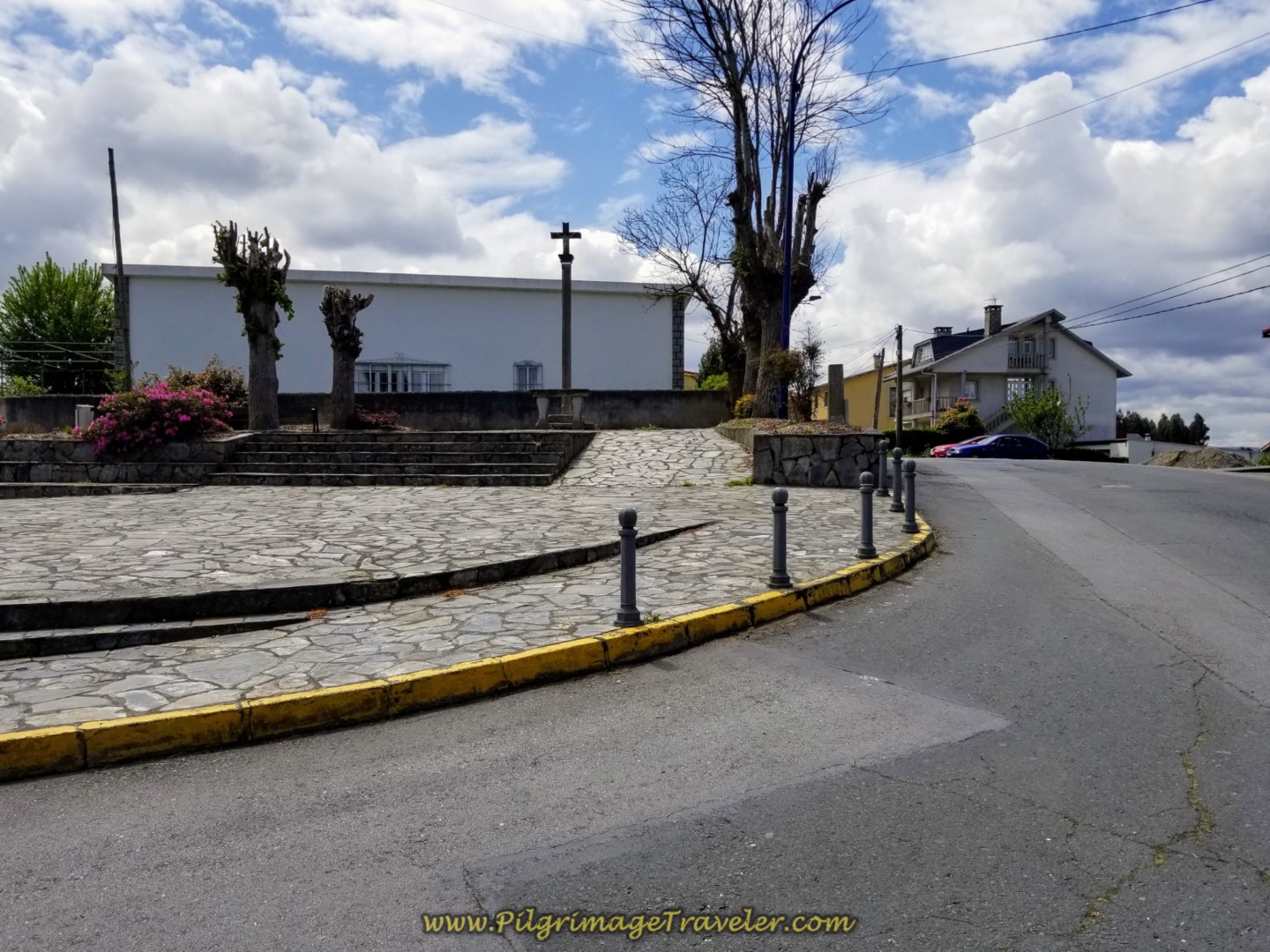 Parroquia de San Xiao on day one of the La Coruña Arm of the Camino Inglés Parroquia de San Xiao on day one of the La Coruña Arm of the Camino Inglés
