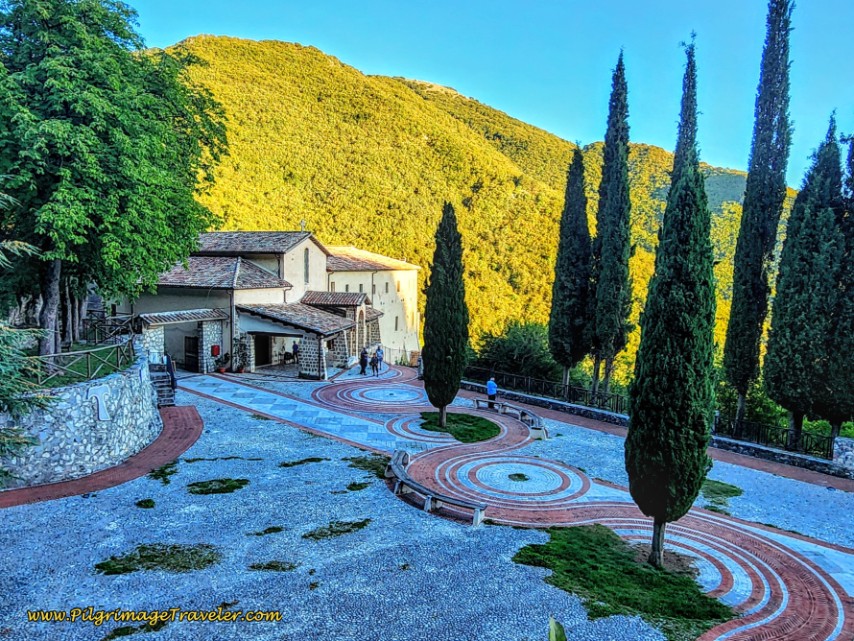 Way of St. Francis: Day Seventeen, Piediluco to Poggio Bustone - Santuario Poggio Bustone