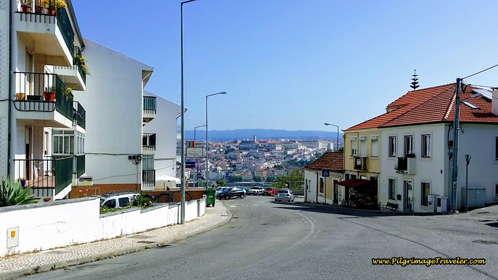 First View of Coimbra Ahead