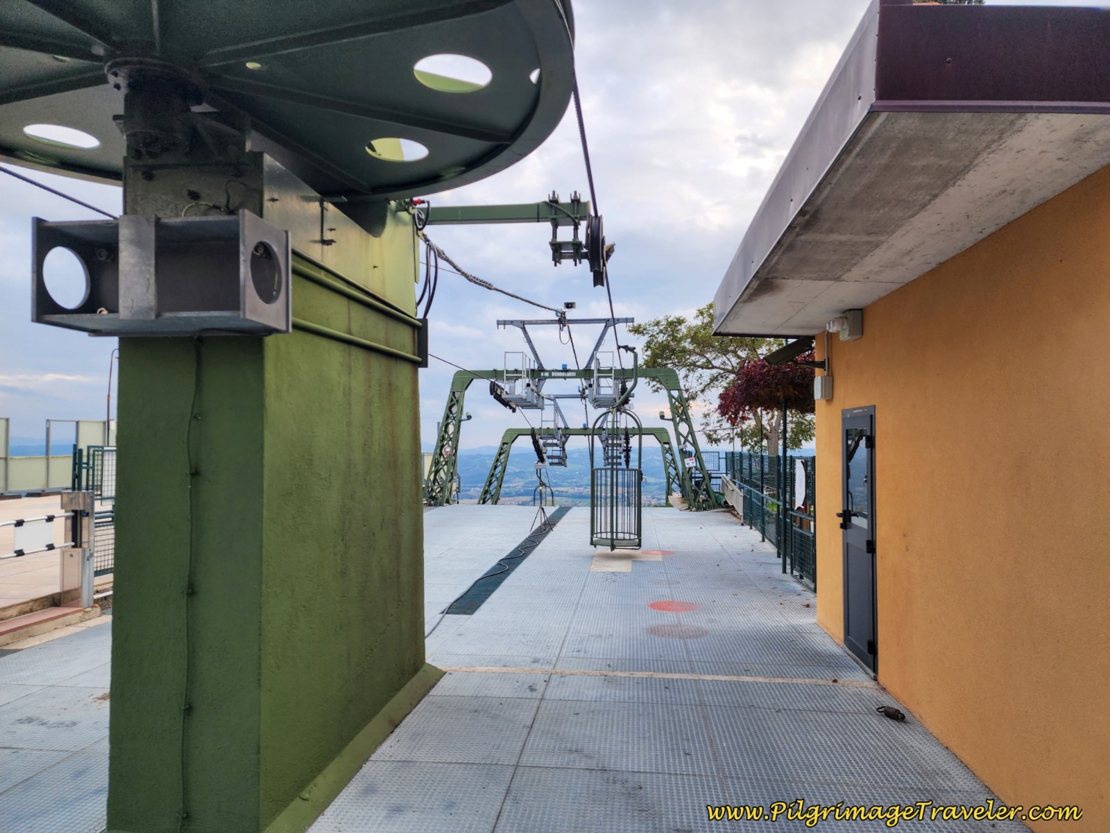 Funicular Bird Cage Up to Monte Ingino