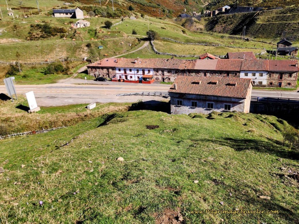 Walk Toward a Farm and the N-630 Below