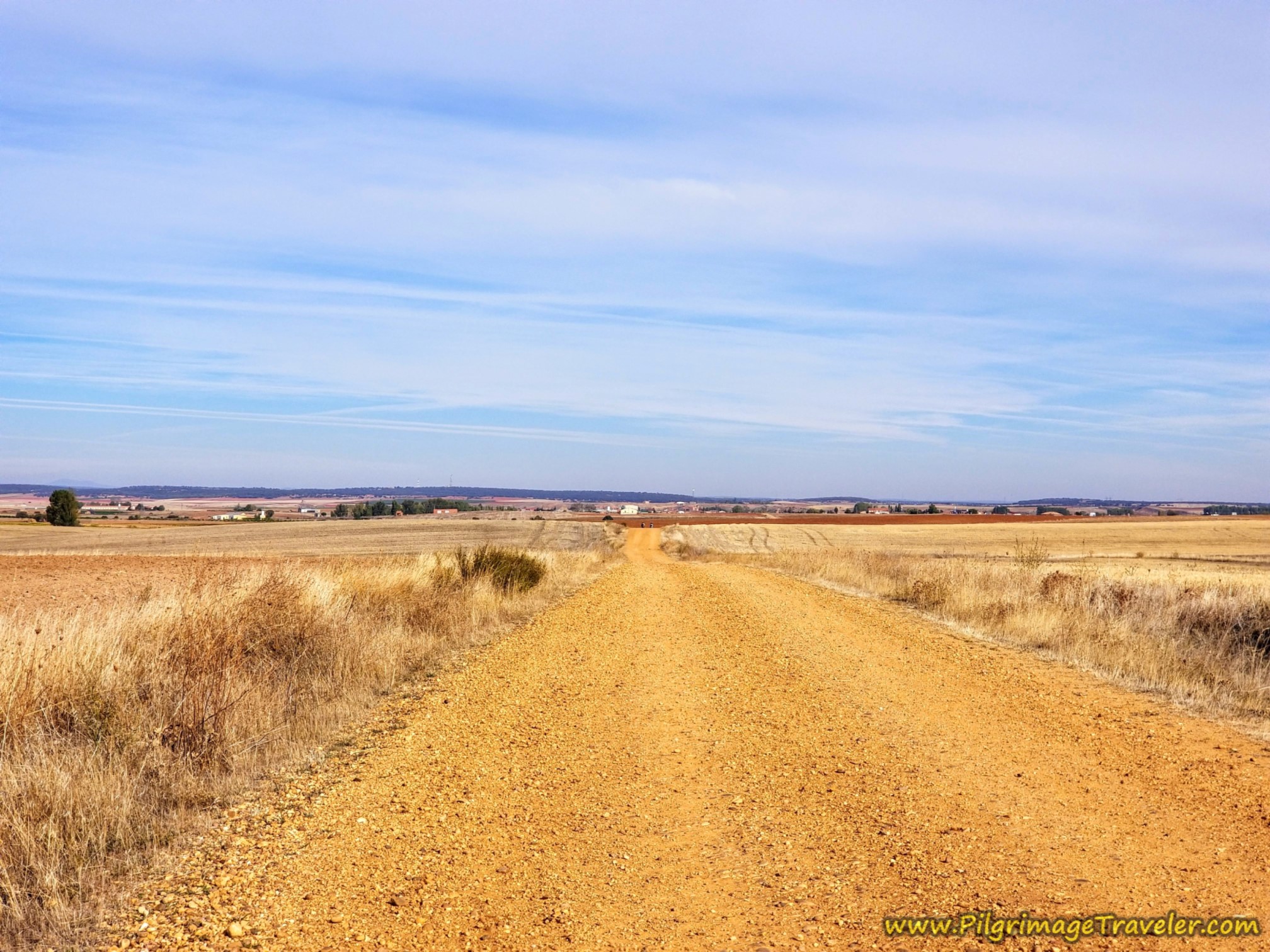 More Open Road on the Vía de la Plata from Zamora to Montamarta