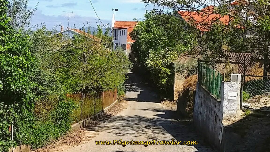Entering the Hamlet of Portela de Vila Verde