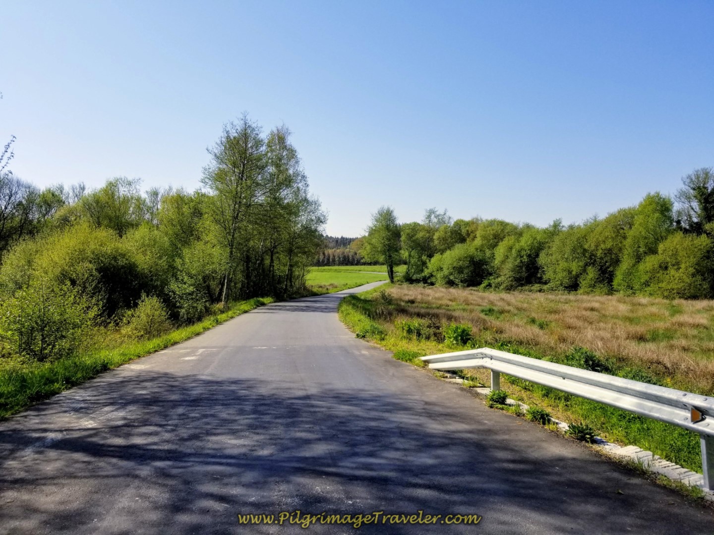 Join Pavement For 700 Meters on day seven of the English Way