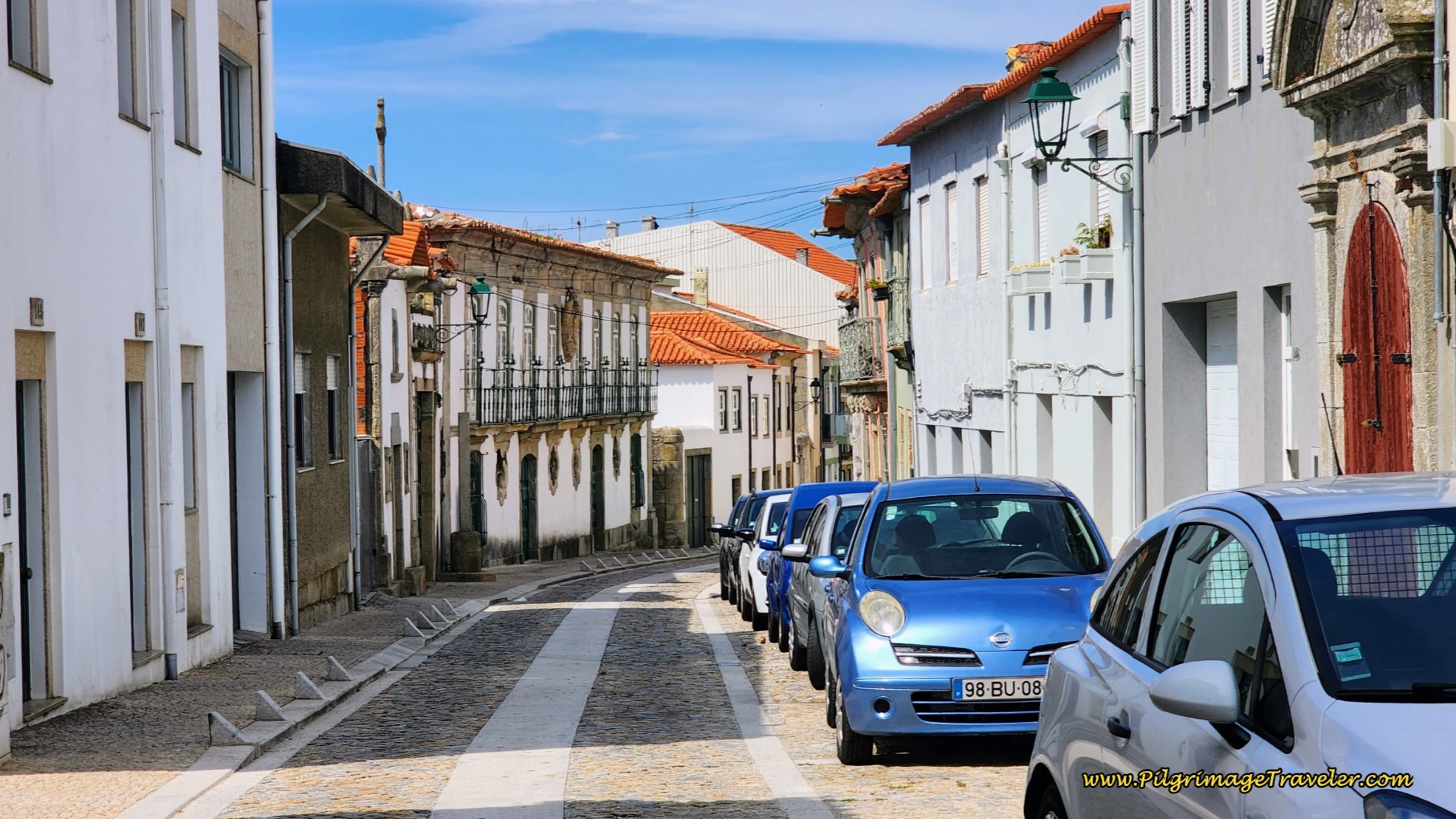 Down the Hill in Azurara Toward the Ave River