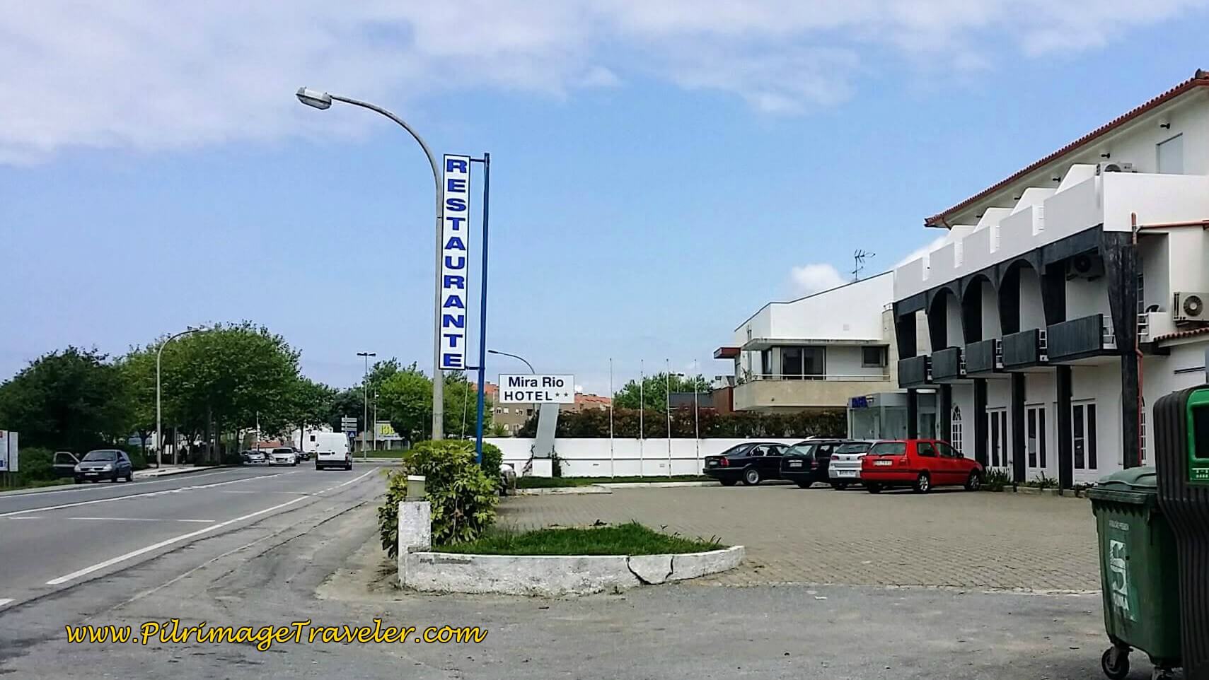 Hotel Mira Rio in Esposende on day sixteen of the Portuguese Way on the Coastal Route