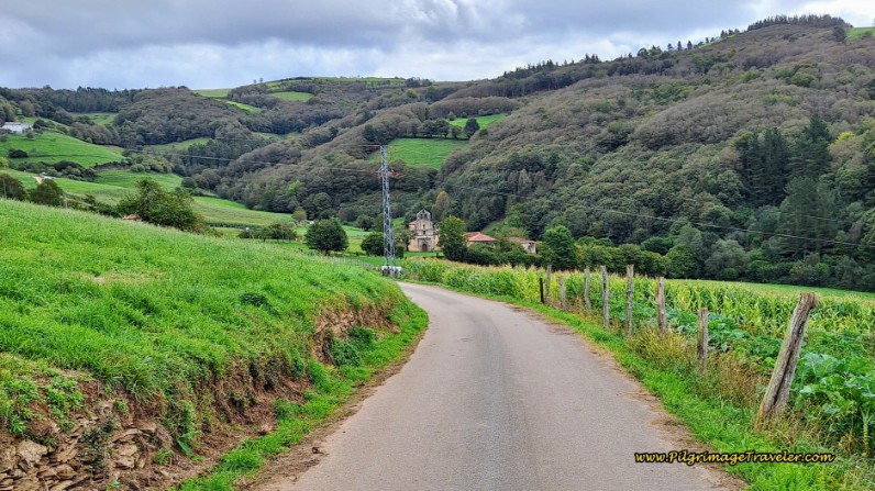 The Monastery in View Ahead