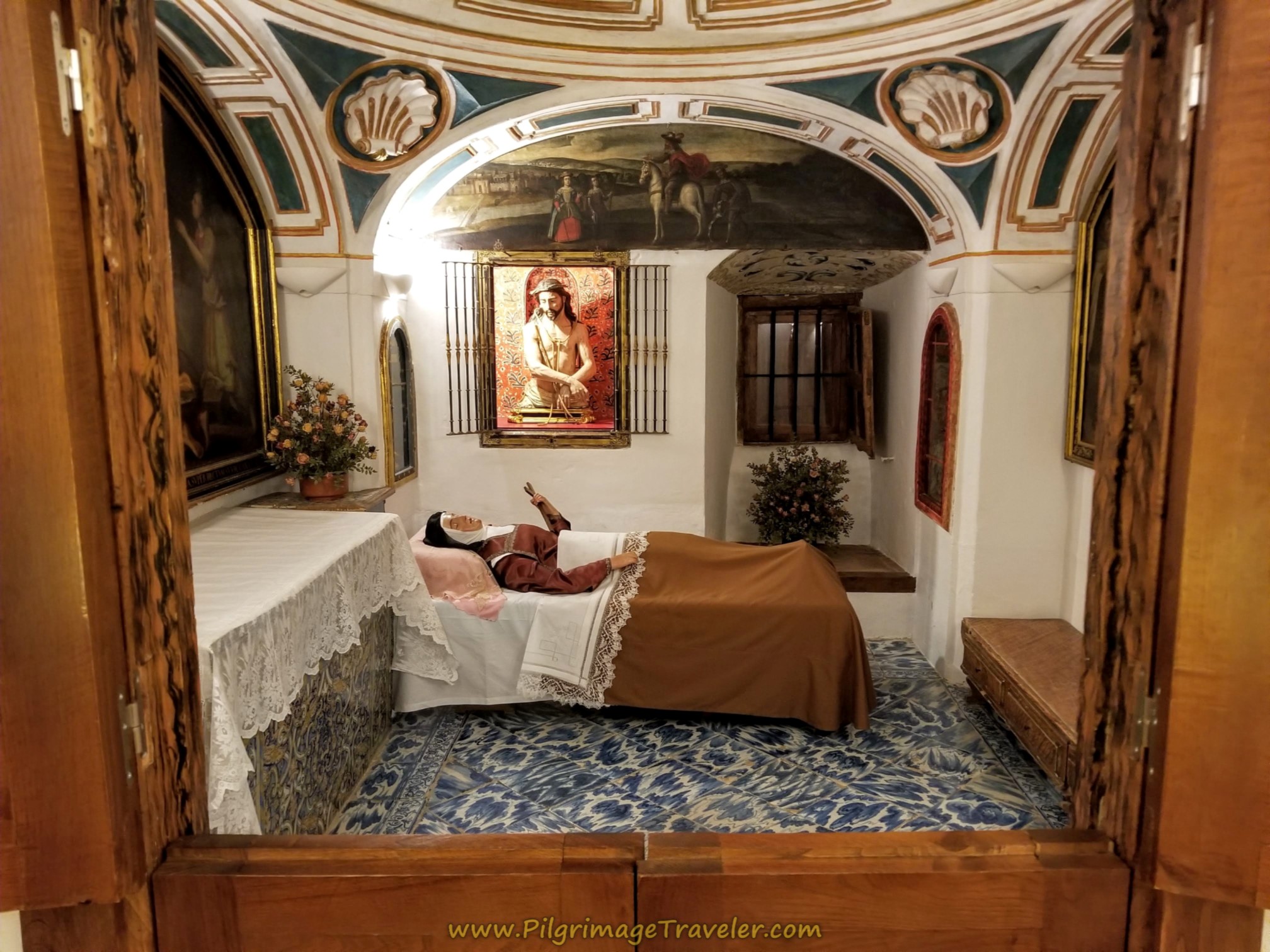 St. Teresa's Death Cell Reproduction, Iglesia de Anunciación, Alba de Tormes