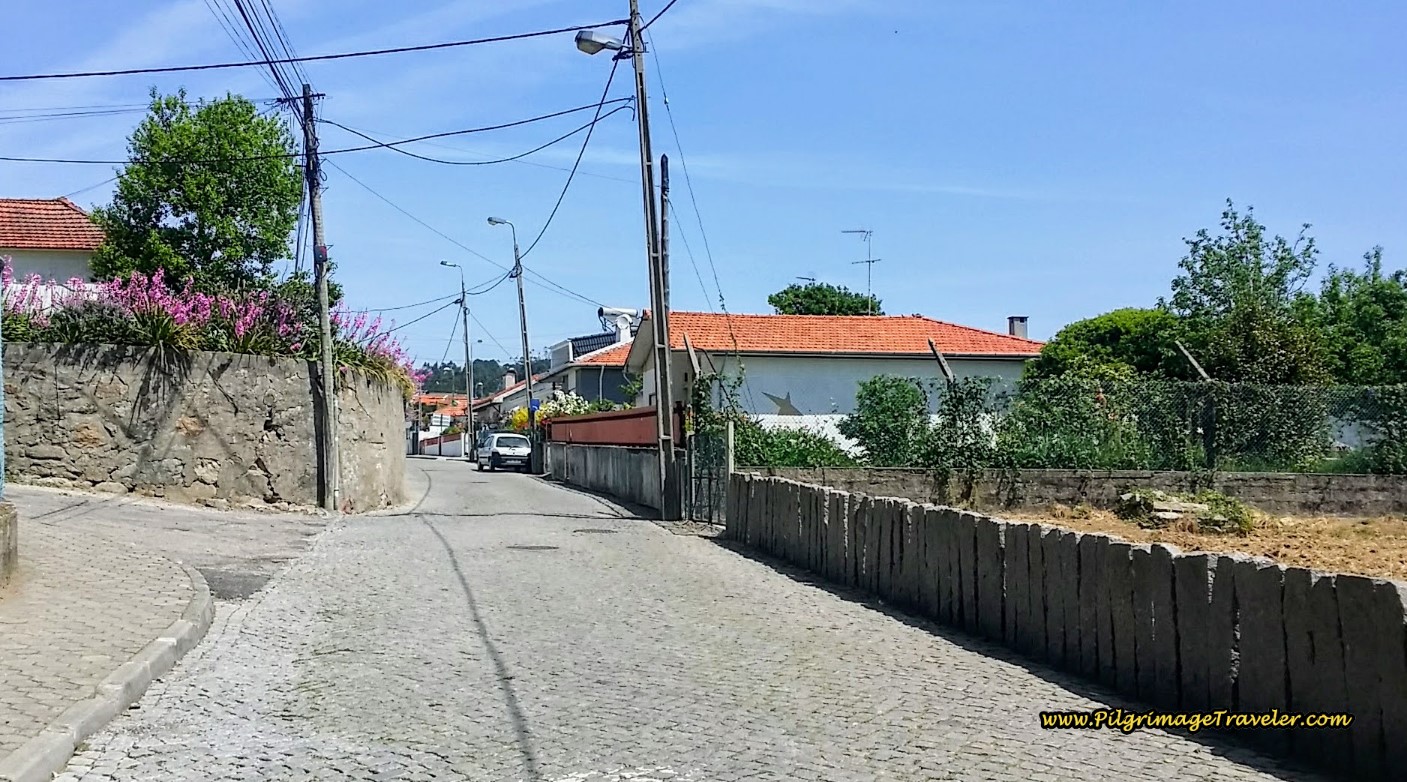 Along the Rua Pereira Azevedo in Perosinho