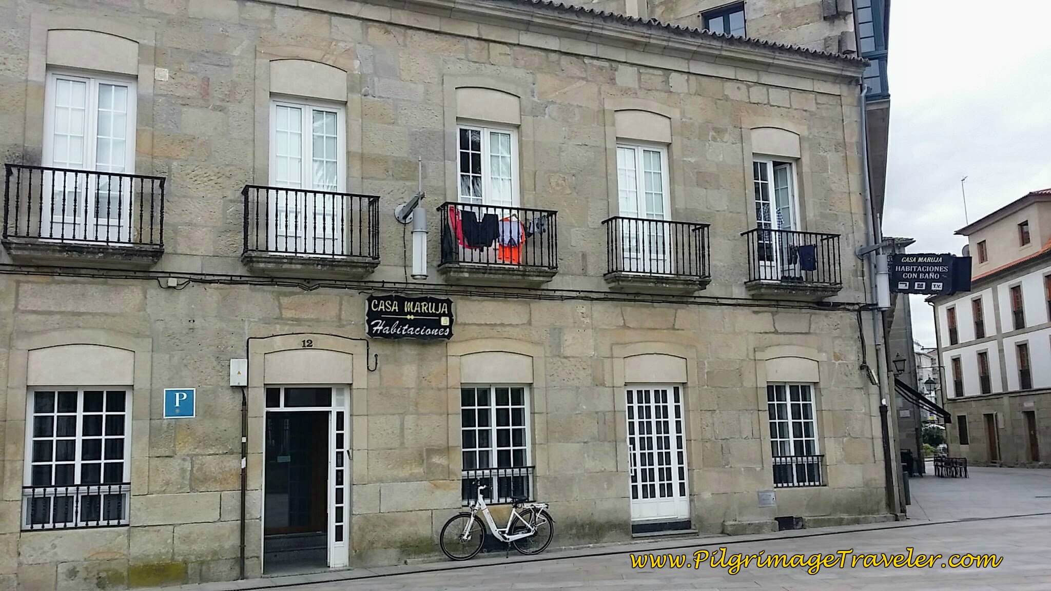 Hospedaje Casa Maruja, Pontevedra, day twenty-two on the Camino Portugués