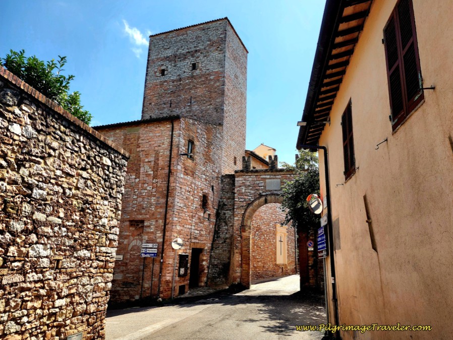 Way of St. Francis: Day Eleven, Assisi to Spello, Porta Montanara