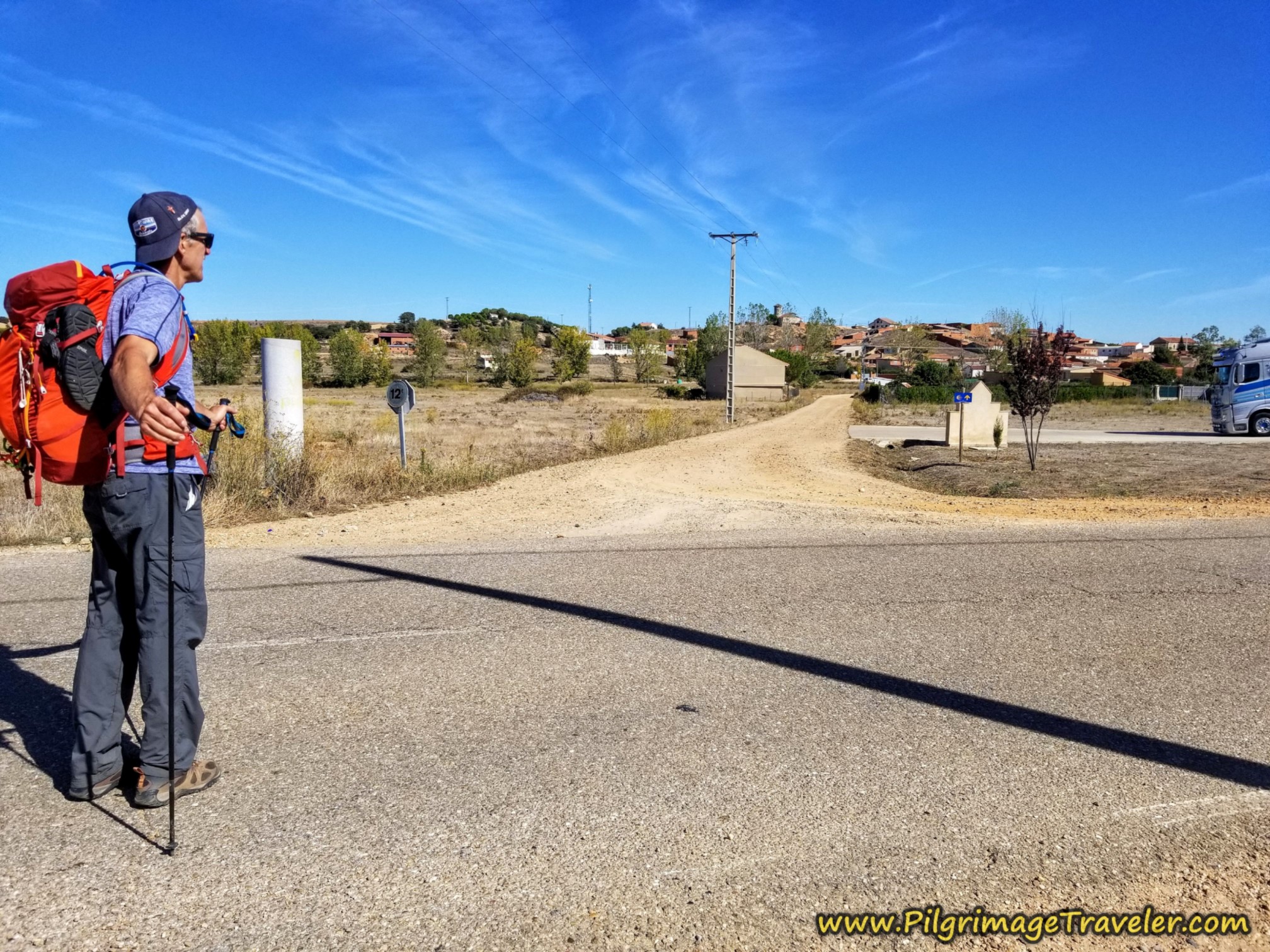 Cross Pavement, Fountain on Right