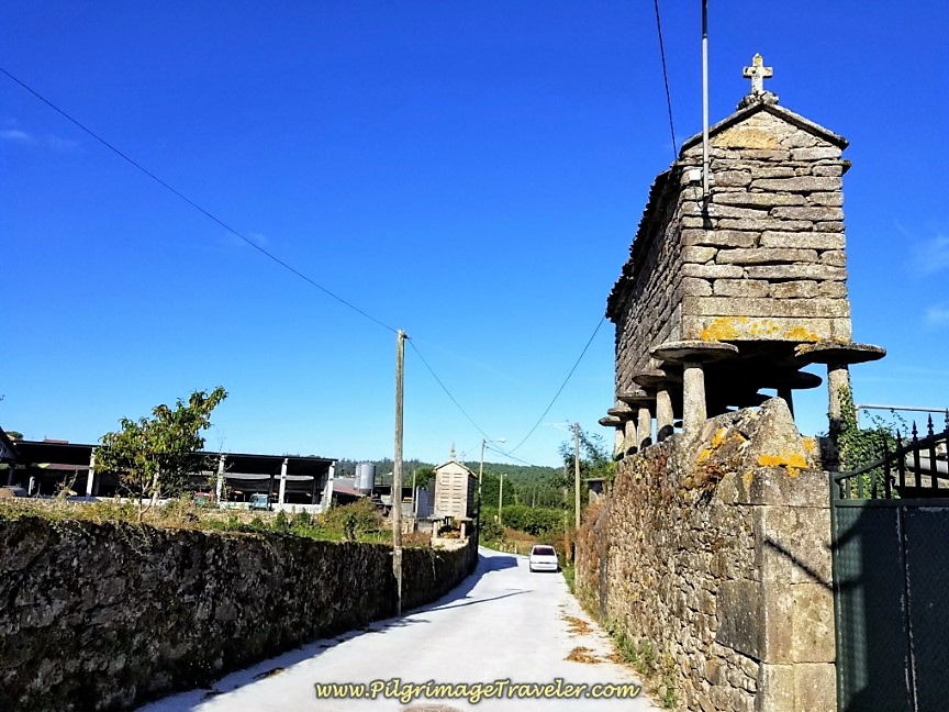 Leaving Quintáns on Side Road