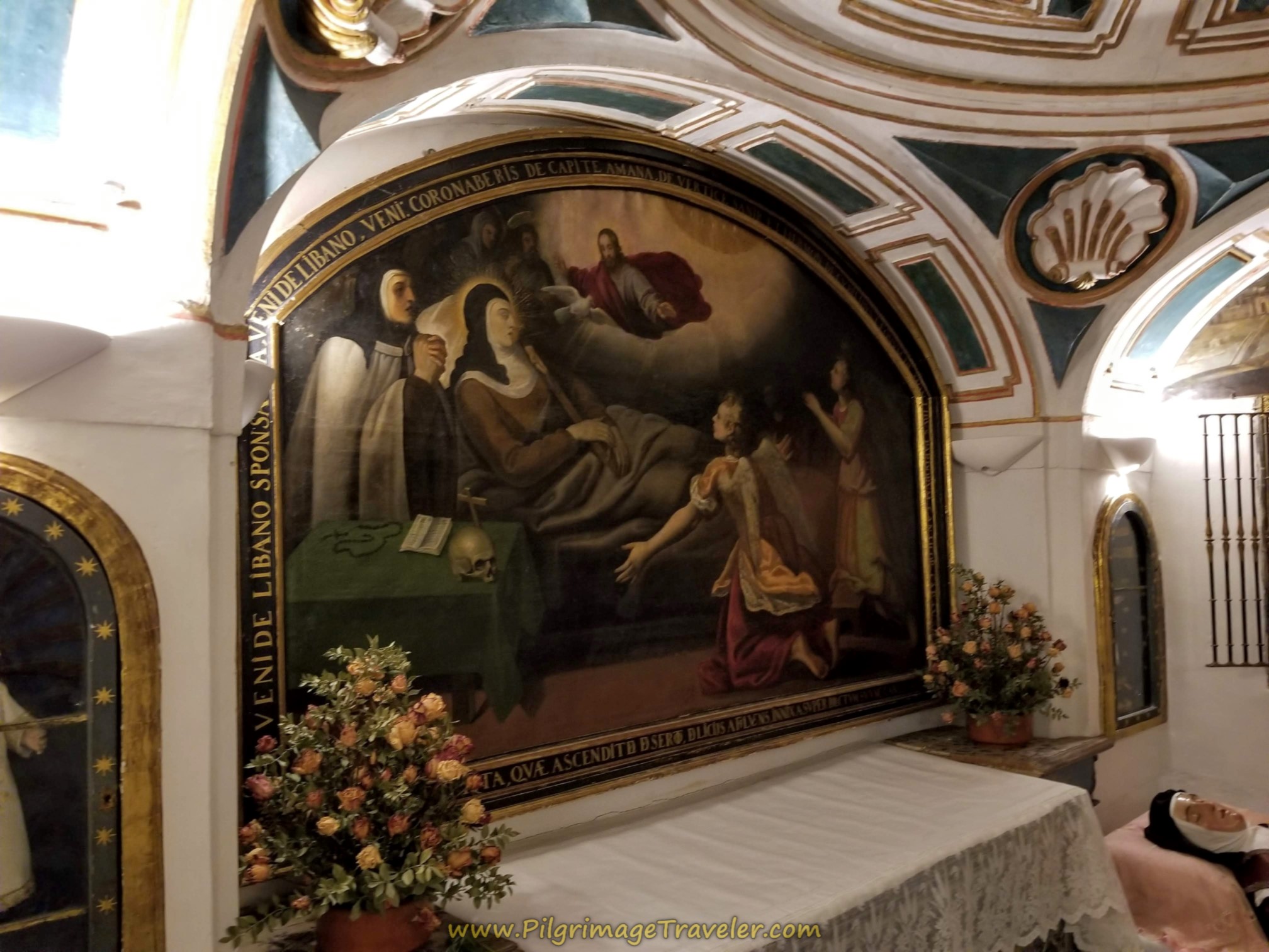 Painting of St. Teresa's Death Painting of St. Teresa's Death