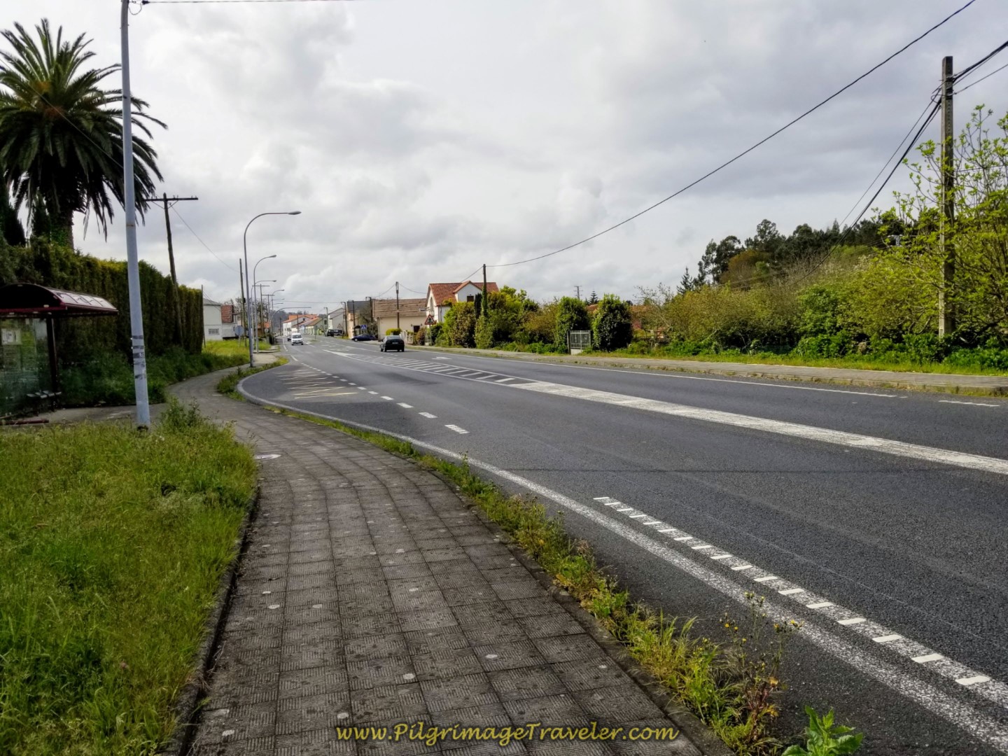 Rejoin the N-651 in Pereiro on day two of the English Way Rejoin the N-651 in Pereiro on day two of the English Way