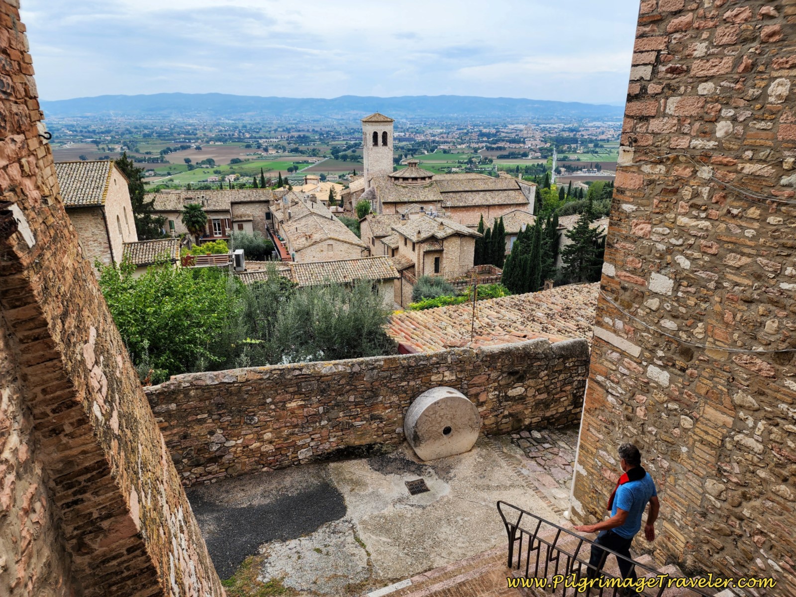 Stairway Down from the Via Fontabella