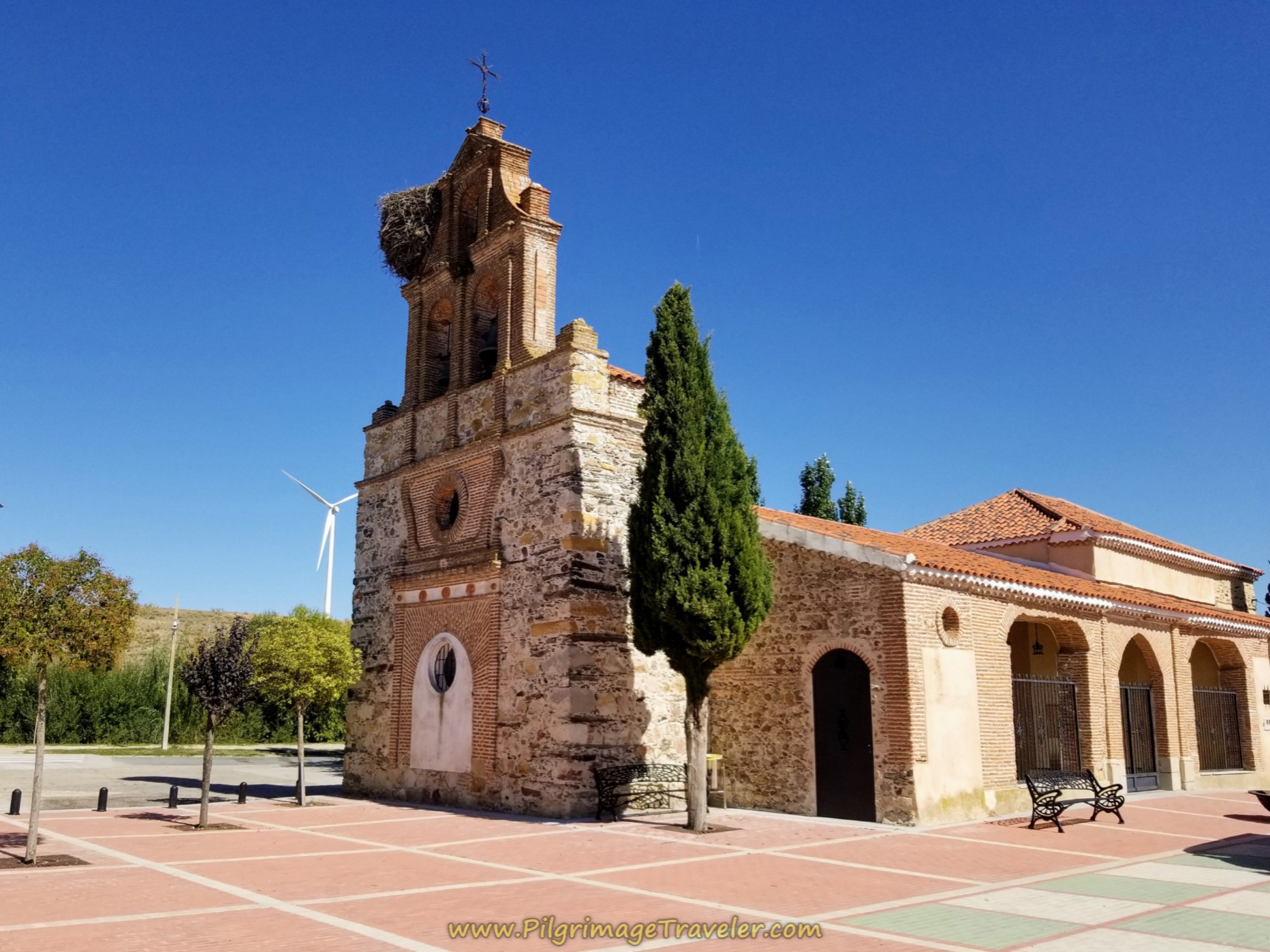 Iglesia Parroquial de San Juan Bautista on day five, Camino Teresiano