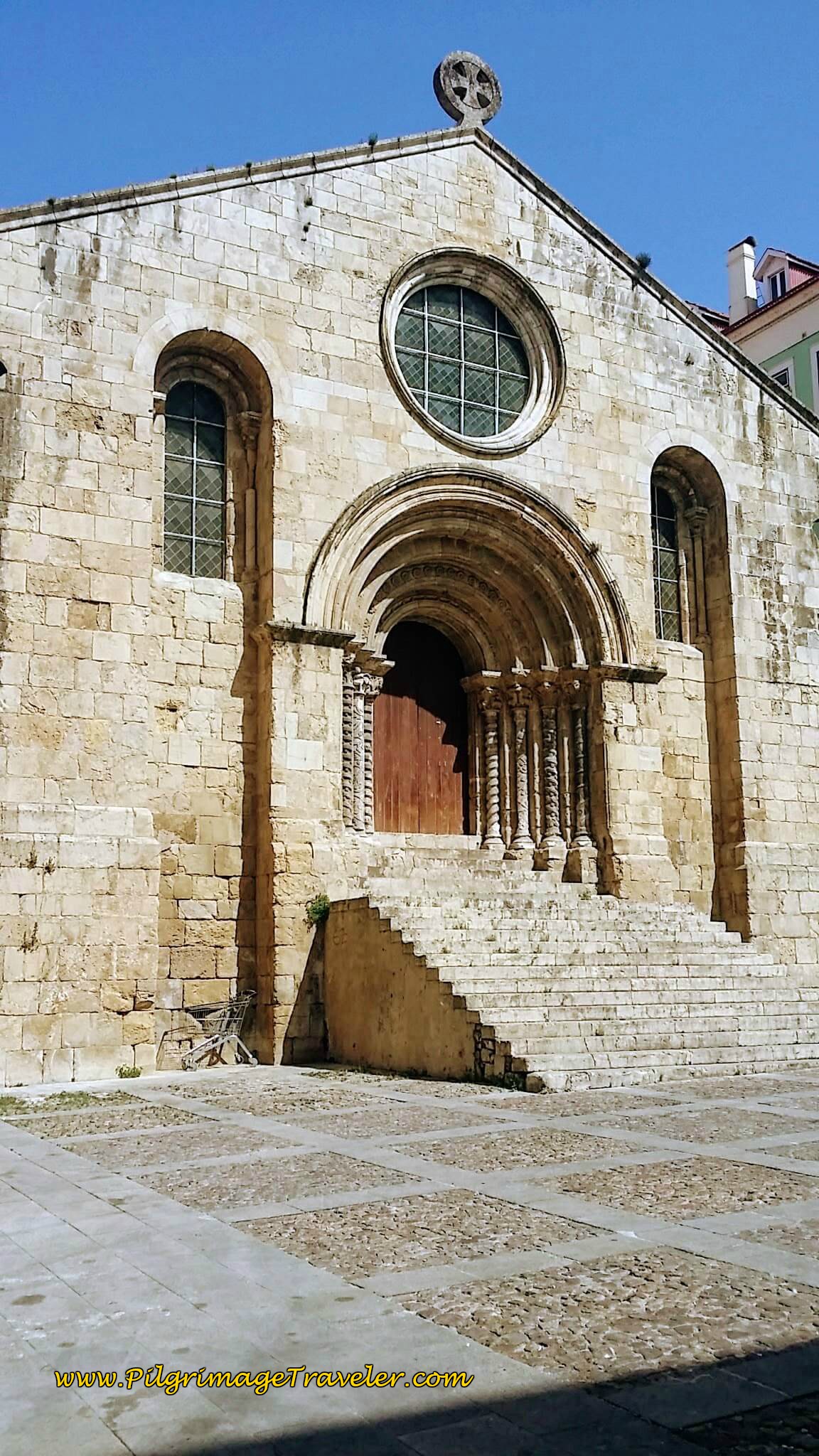 Igreja de São Tiago, along the Portuguese Camino, in Coimbra Igreja de São Tiago, along the Portuguese Camino, in Coimbra